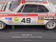Modellautos 1:18 Minichamps BMW 2800 CS 24h Spa 1972 #49 Herzog + Heyer mit OVP