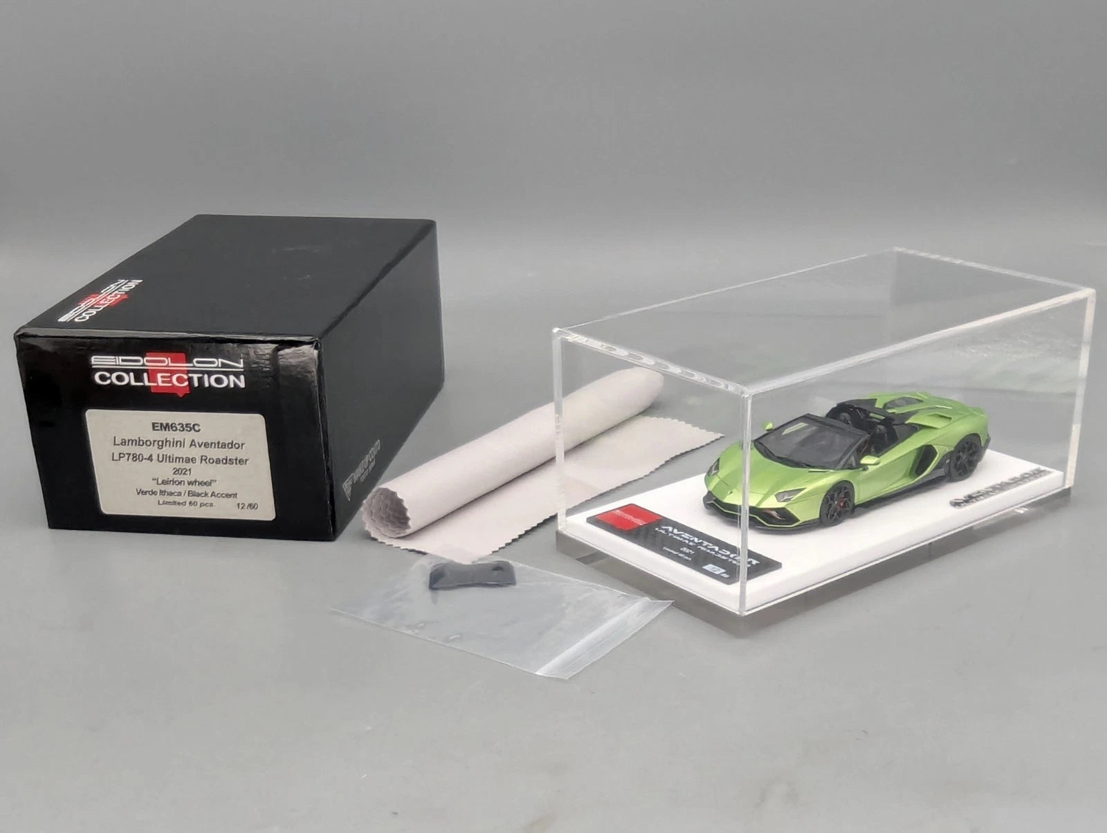 Eidolon Make Up 1:43 Lamborghini Aventador LP780-4 Ultimae Roadster 12/60 OVP