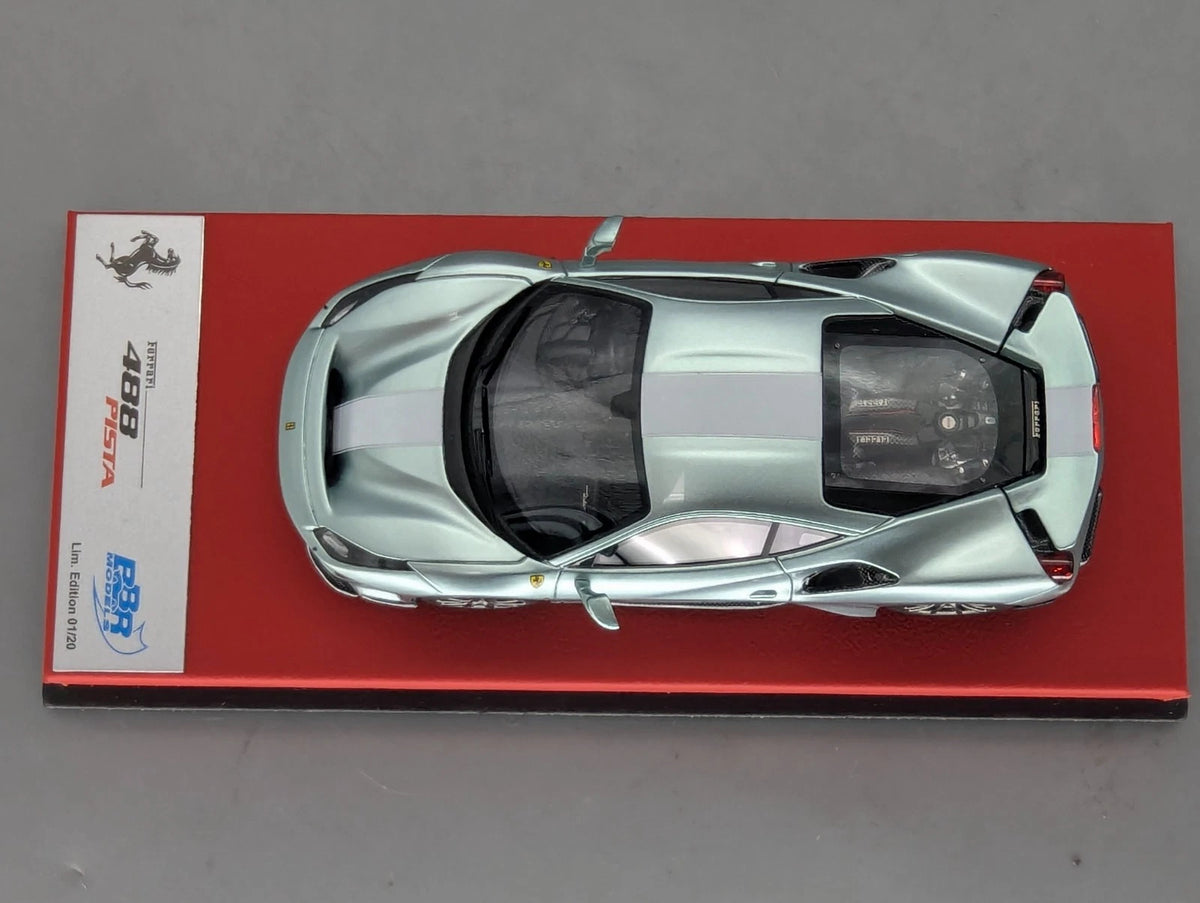 Modellautos 1:43 BBR Concept43 Ferrari 488 Pista RHD 2019 Verde Franc. 01/20 OVP