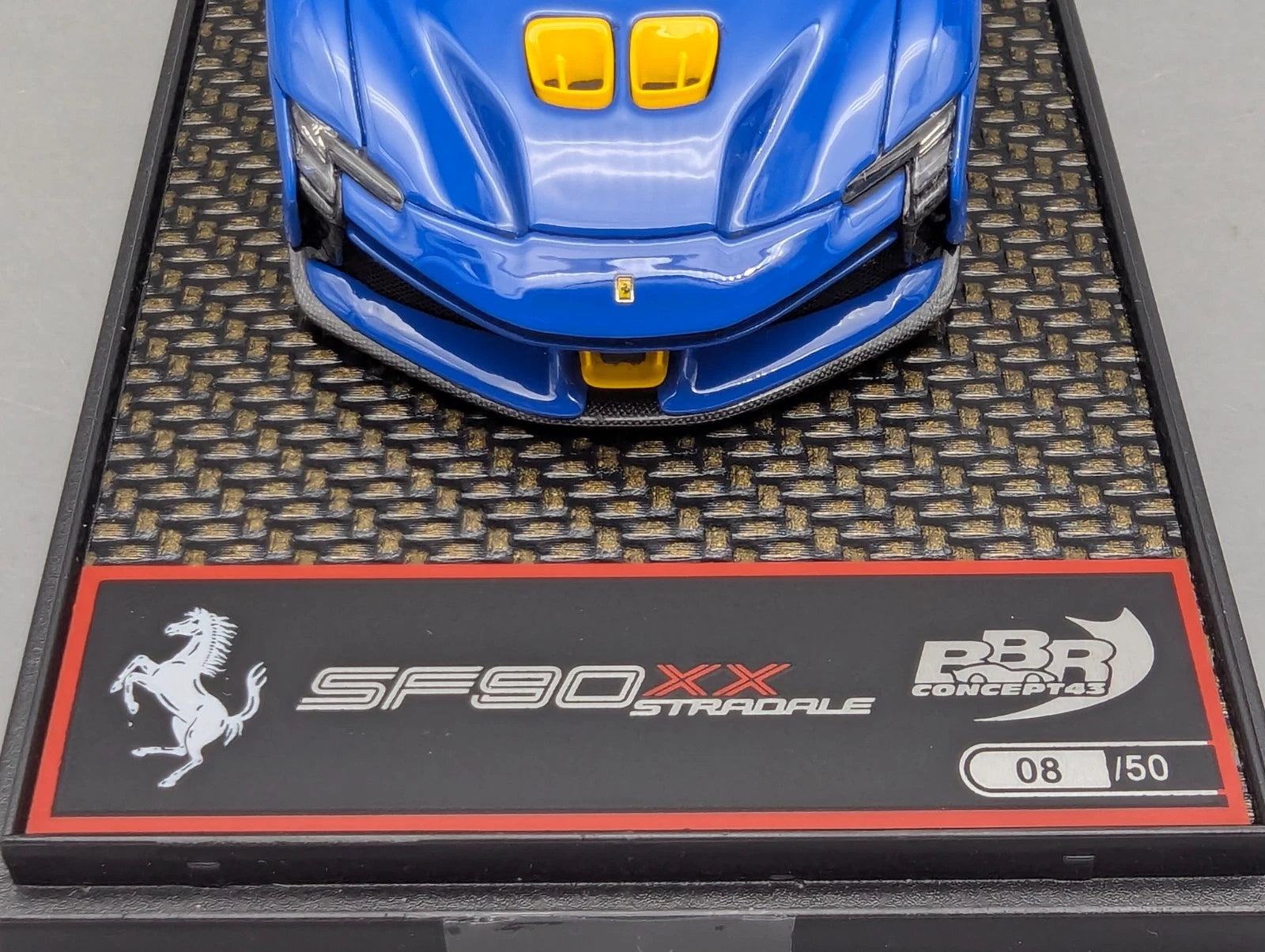 Modellautos 1:43 BBR Concept43 Ferrari SF90 XX Stradale Ltd 08/50 mit OVP