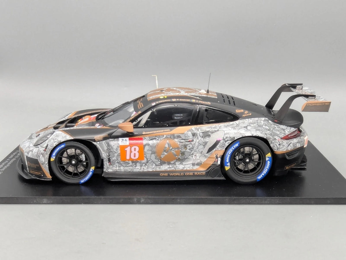 Modellautos 1:18 Spark 18S701 Porsche 911 RSR-19 24h Le Mans 2021 #18 OVP
