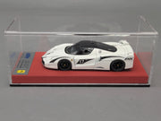 Modellautos 1:43 BBR CALSITO Ferrari FXX Evoluzione #17 Weiß 25/25 OVP
