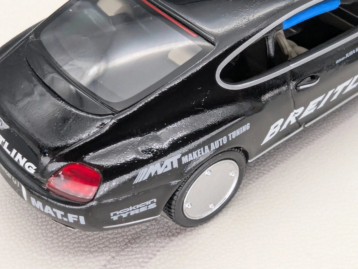 Modellautos 1:43 Minichamps Bentley Continental GT WR Car On Ice Breitling OVP