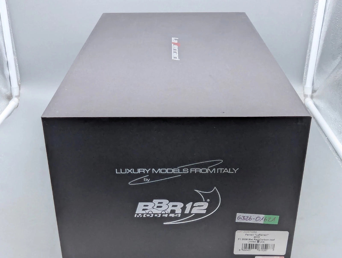 Modellautos 1:12 BBR Ferrari LaFerrari 2013 F1 2008 Met Red Ltd 04/05 Stück OVP