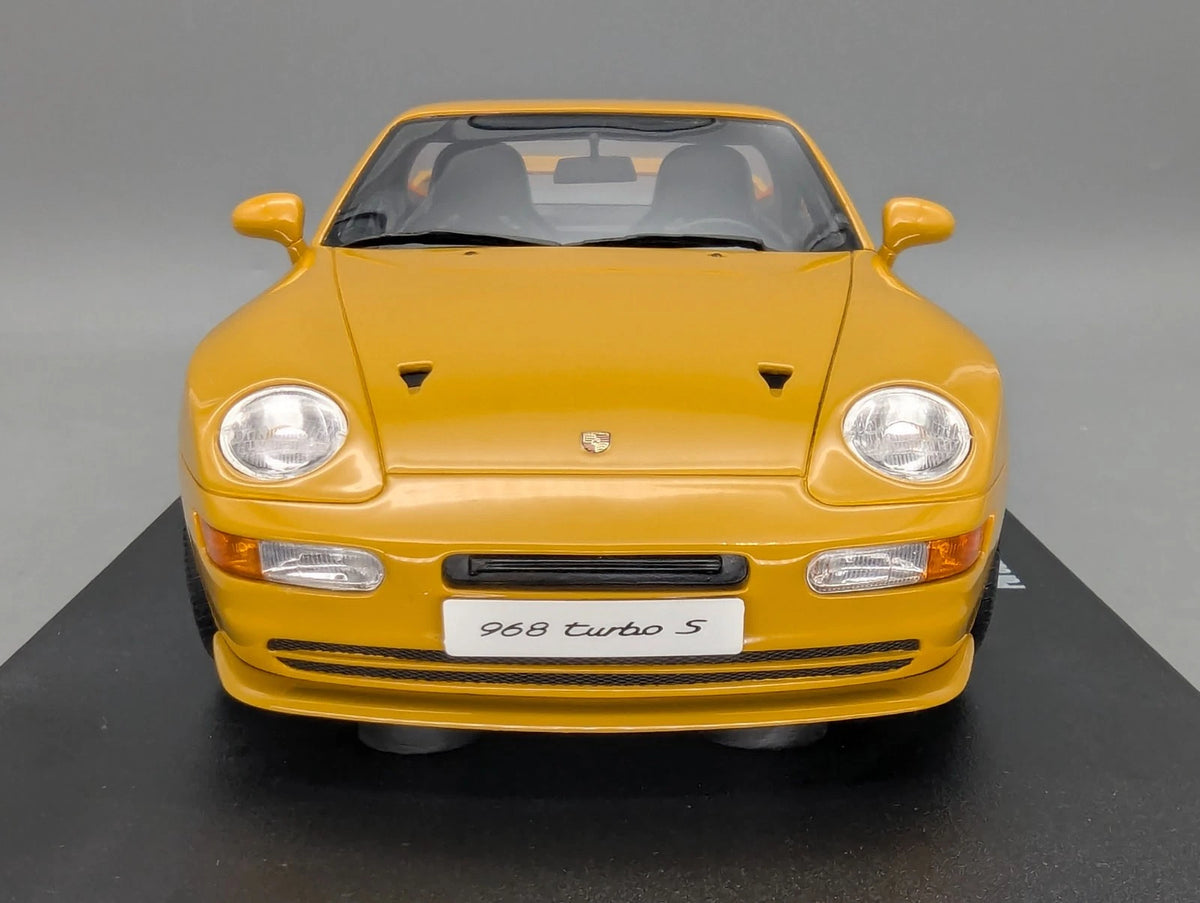 Modellautos 1:18 GT Spirit GT947 Porsche 968 Turbo S Gelb mit OVP