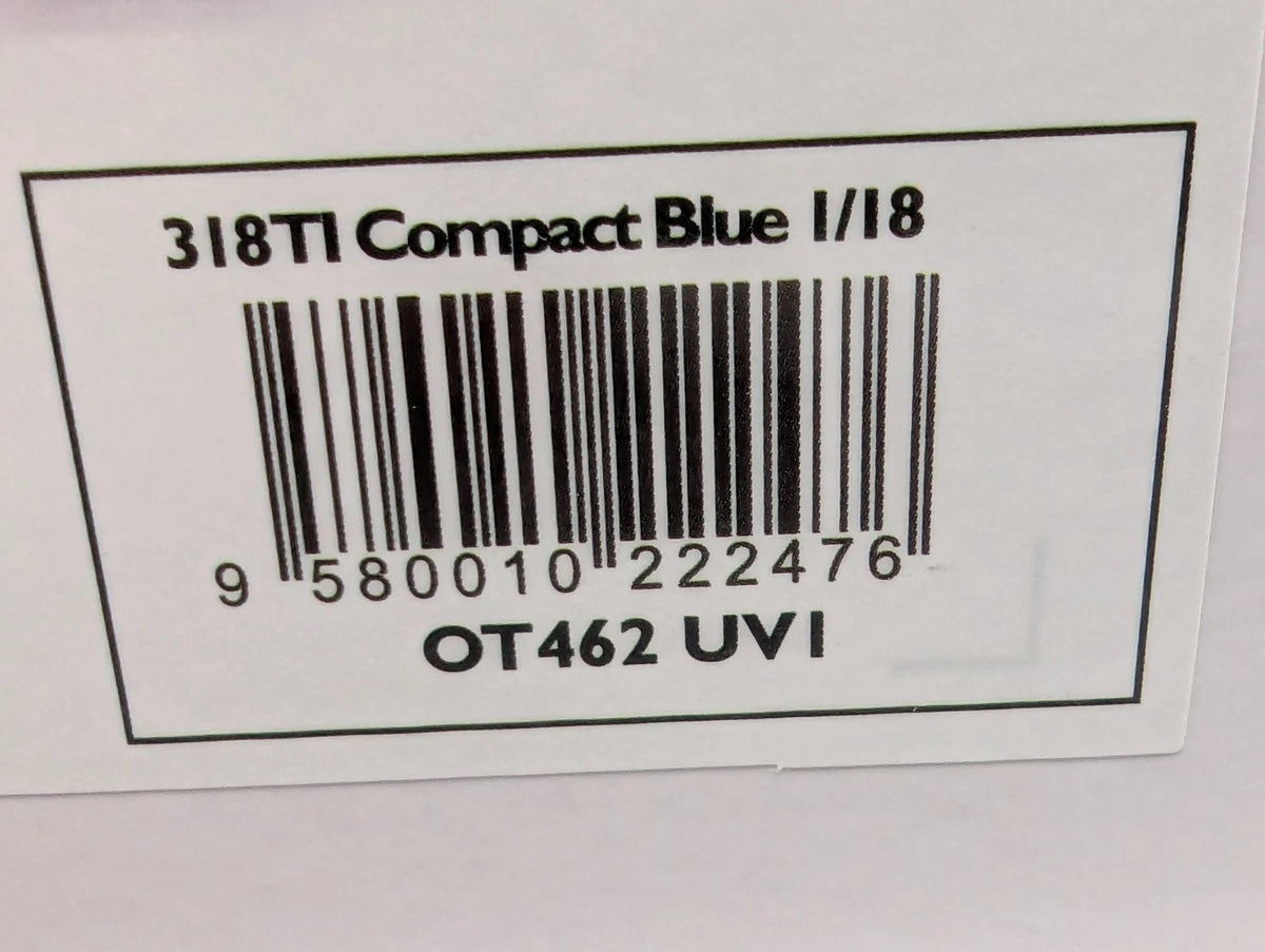 Modellautos 1:18 Otto Mobile OT462 BMW Compact E46 318 TI Blue mit OVP