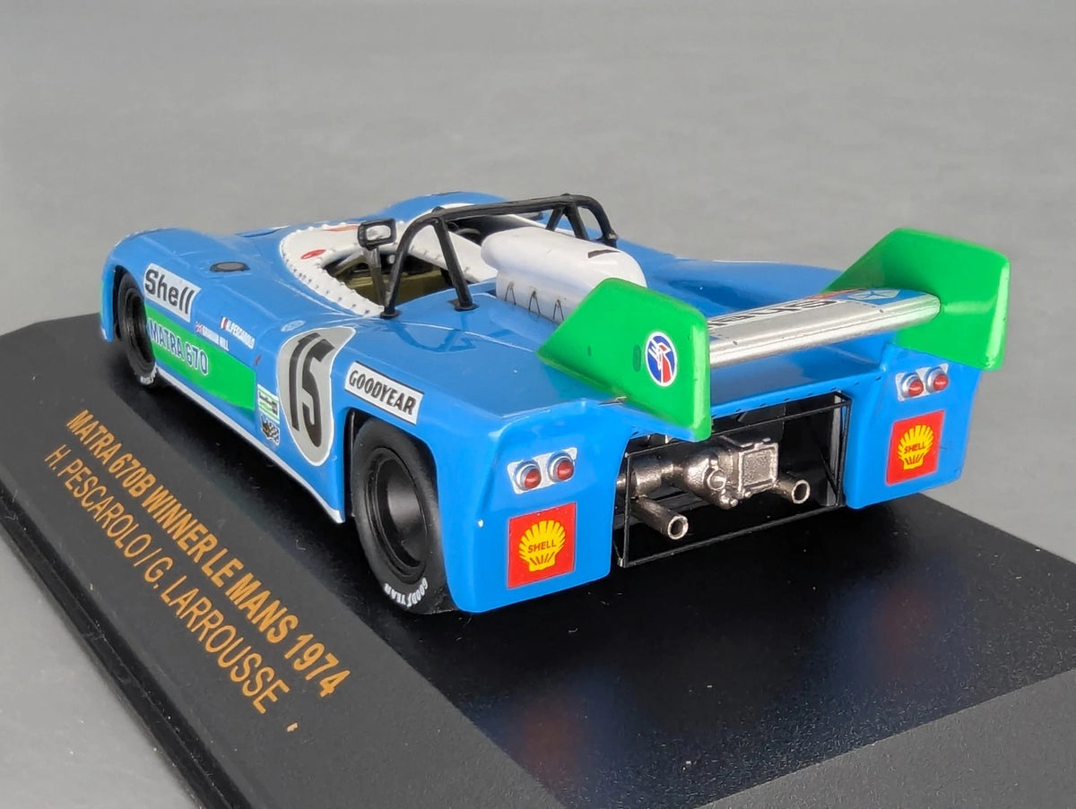 Modellautos 1:43 IXO Matra 670 WINNER  24h Le Mans 1972 #15 Hill Pescarolo