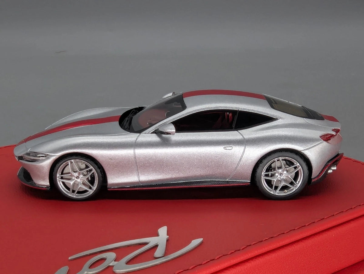 Modellautos 1:43 BBR Ferrari Roma Silver Sanus Matt Ltd. 42/60 mit OVP