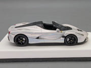 Modellautos 1:43 BBR Ferrari LaFerrari Aperta Weiß Ltd 01/24 mit Vitrine + OVP