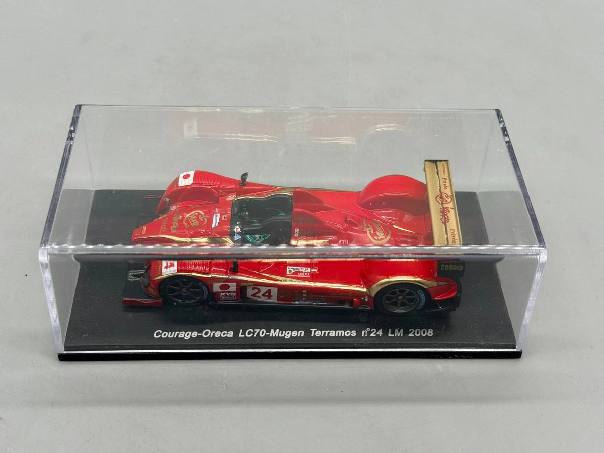 Modellautos 1:43 Spark Courage-Oreca LC70-Mugan Terramos #24 LM 2008 mit OVP