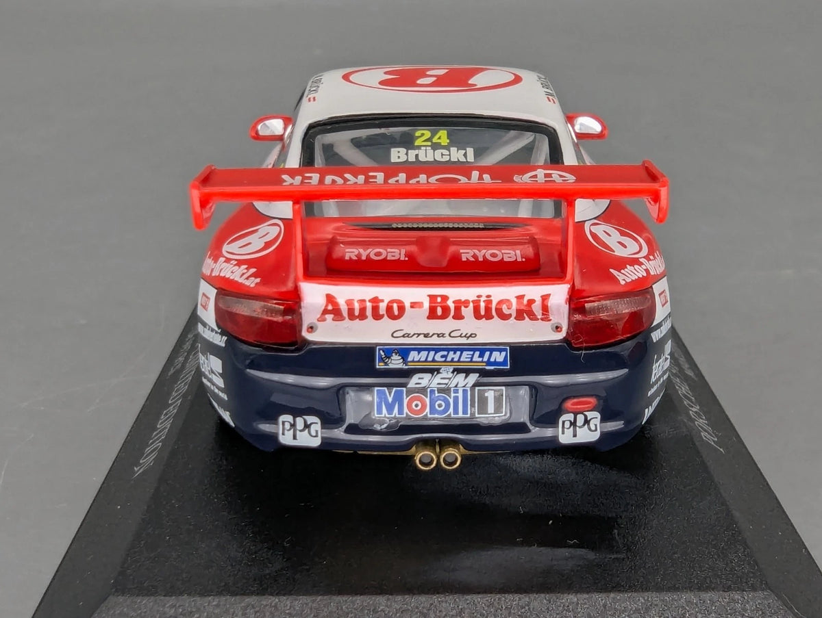 Modellautos 1:43 Minichamps Porsche 911 GT3 Carrera Cup 2006 #24 M. Brückl OVP