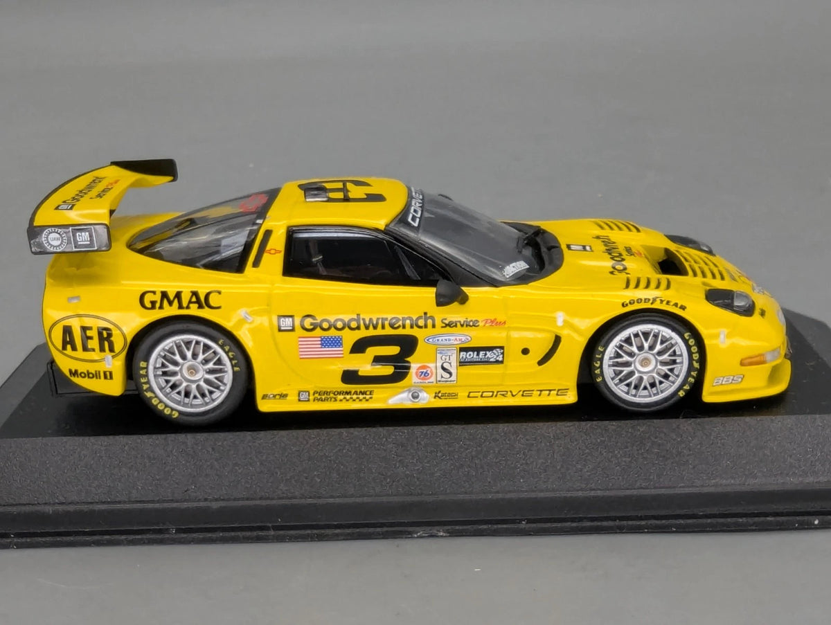 Modellautos 1:43 Action Chevrolet Corvette C5-R GTS 24h Daytona 2001 #3 mit OVP