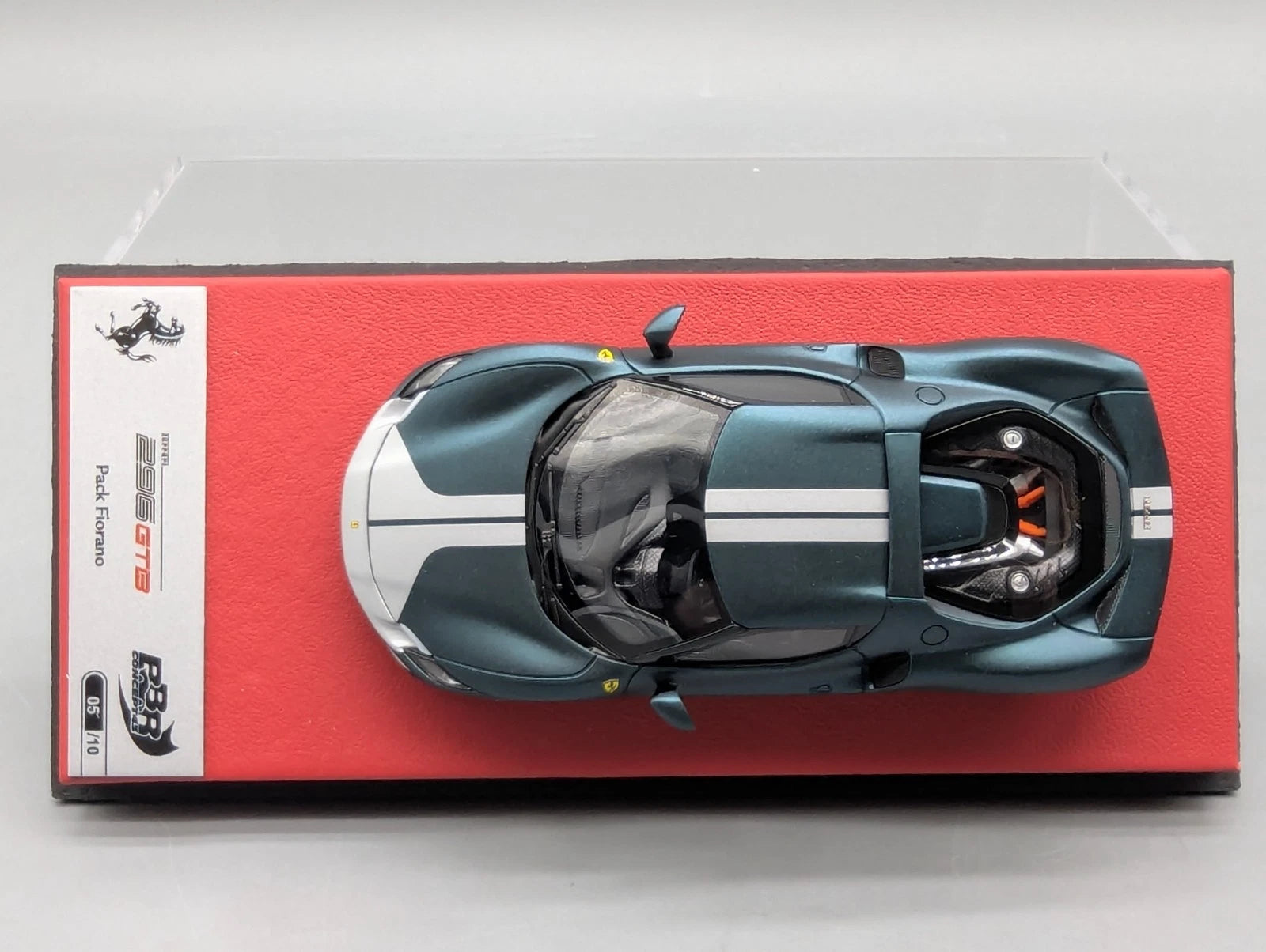 Modellautos 1:43 BBR Concept43 Ferrari 296 GTB Fiorano Limitiert 05/10 mit OVP