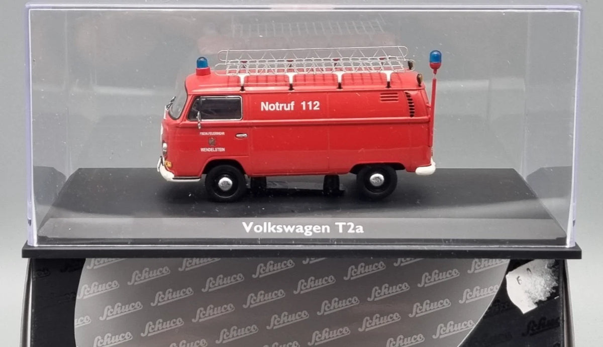 Transporter Modelle 1:43 Schuco 03212 VW Kastenwagen T2a Feuerwehr OVP