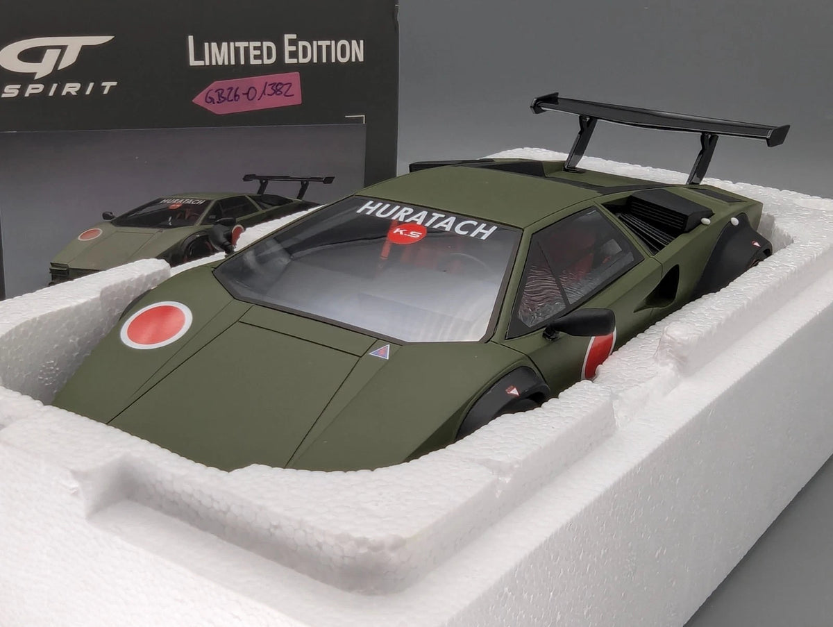 Modellautos 1:18 GT Spirit GT809 Lamborghini K.S Huratach Kaki mit OVP