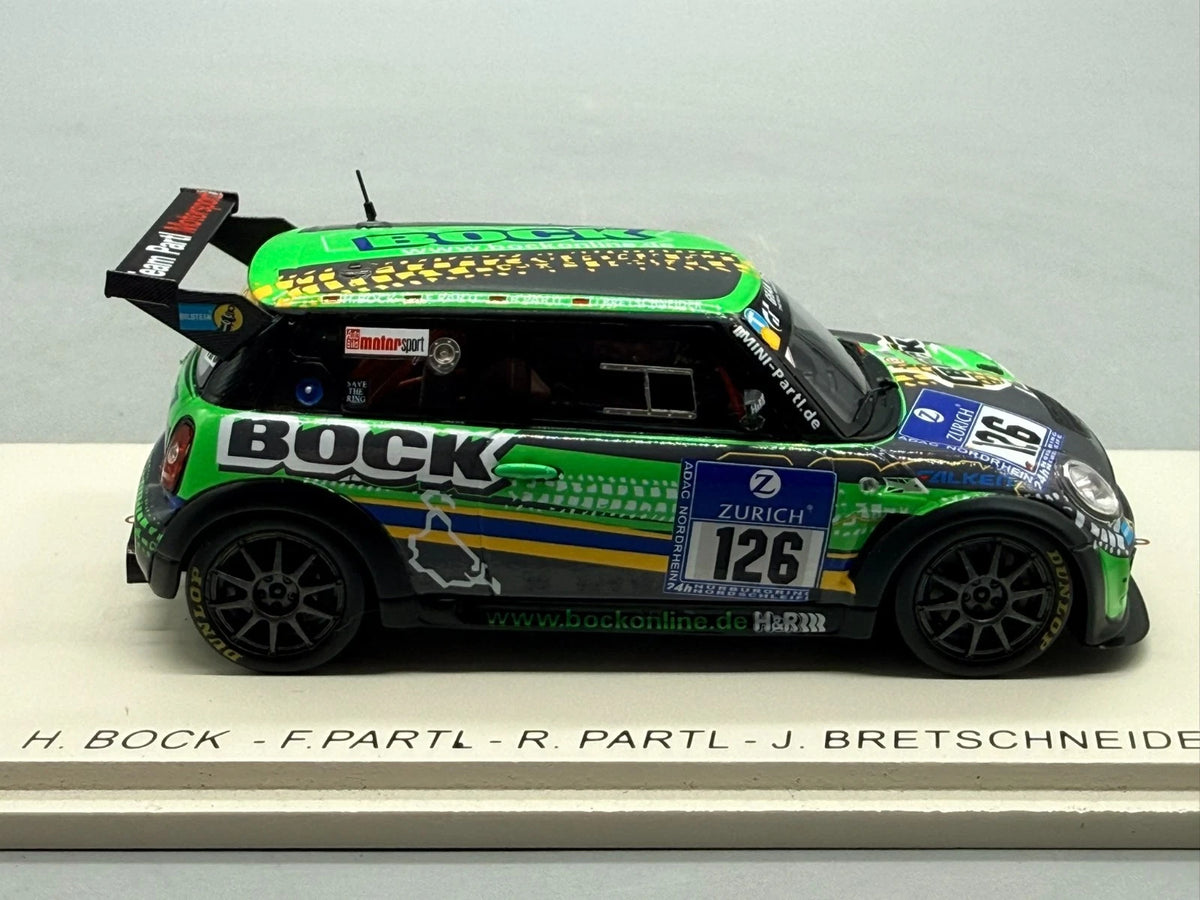 Modellautos 1:43 Spark Mini JCW #126 24h Nürburgring 2013 + OVP