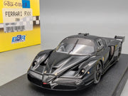 Modellautos 1:43 BBR Ferrari FXX  2006 Black mit Vitrine + OVP
