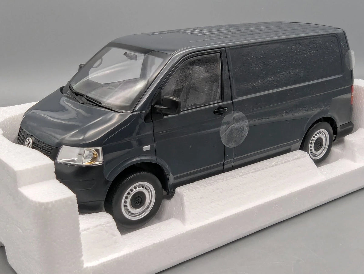 Modellautos 1:18 Norev Volkswagen VW Transporter 2003 Grau mit OVP