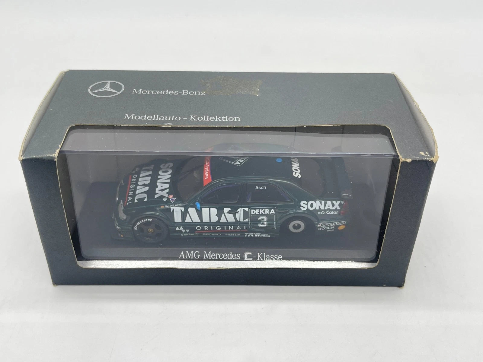 Modellautos 1:43 Minichamps Mercedes AMG C 180 DTM #3 mit OVP