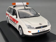 Modellautos 1:43 Minichamps Ford Focus Turnier 1999 Ordnungsamt Stadt Köln OVP