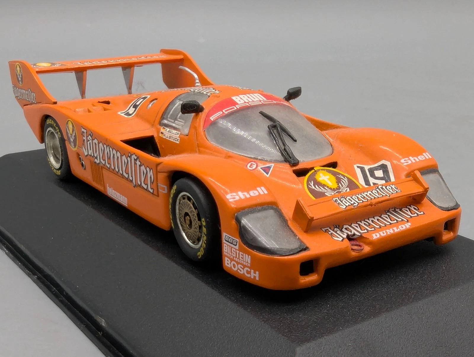 Modellautos 1:43 Quartzo 3067 Porsche 956 Winner Imola 1984 #19 Stuck Bellof OVP