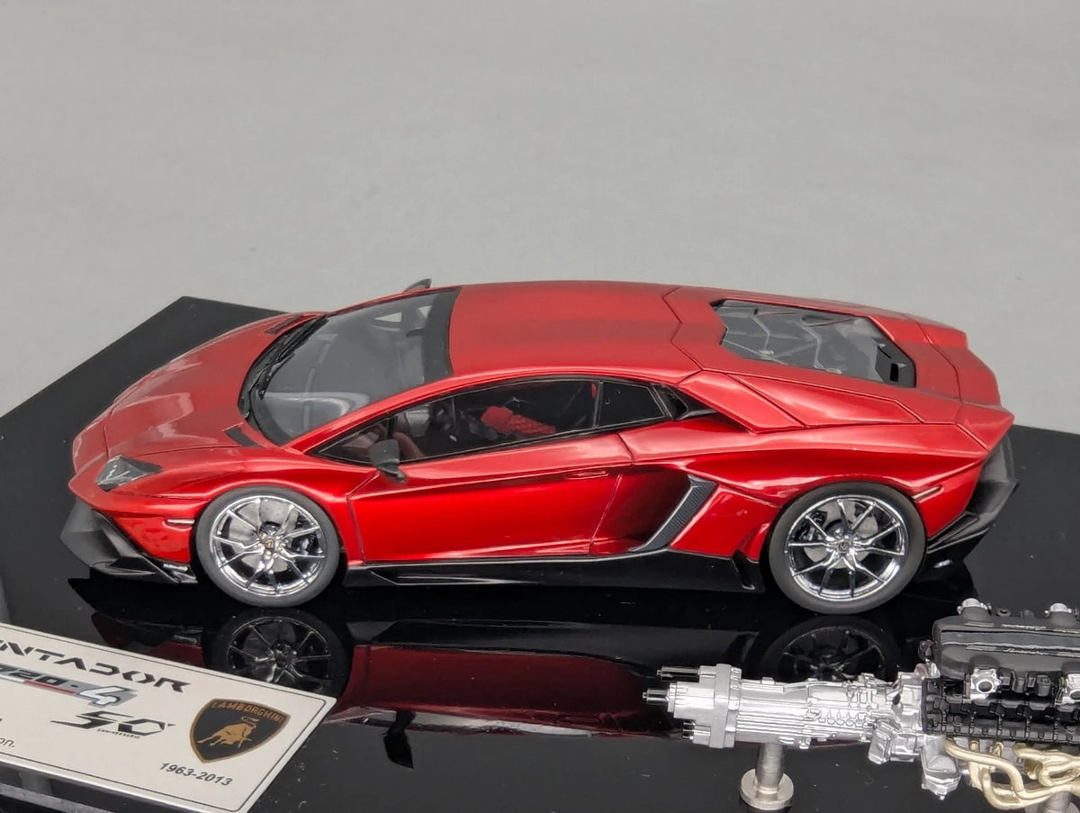 Eidolon Make Up 1:43 Lamborghini Aventador LP720-4 50. Annivers. Engine Set OVP