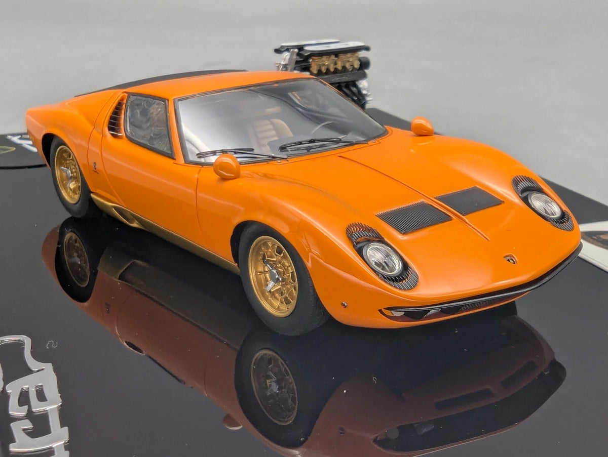 Eidolon Make Up 1:43 Lamborghini Miura P400 1967 Red Engine Set mit OVP
