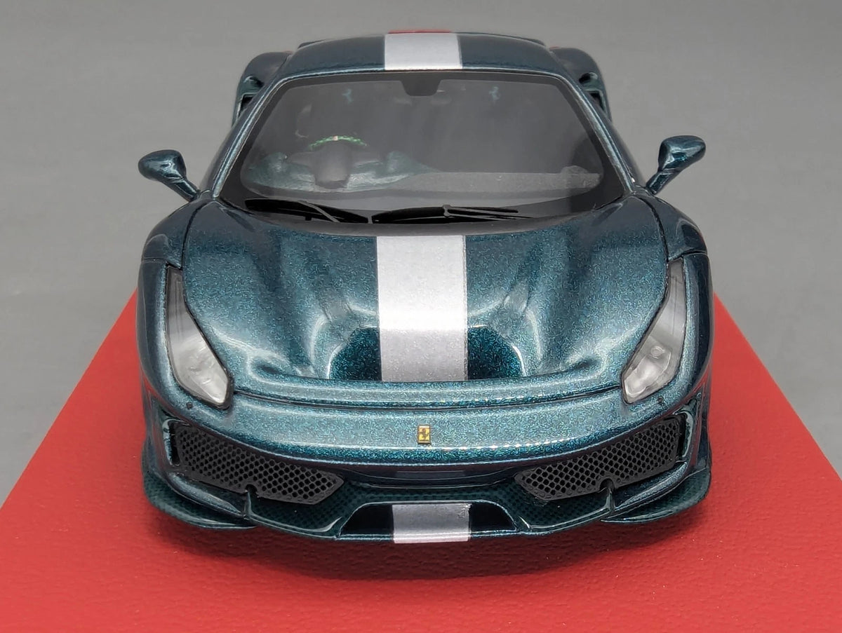 Modellautos 1:43 BBR Concept43 Ferrari 488 Pista RHD Verde Scuro Ltd 01/20 OVP