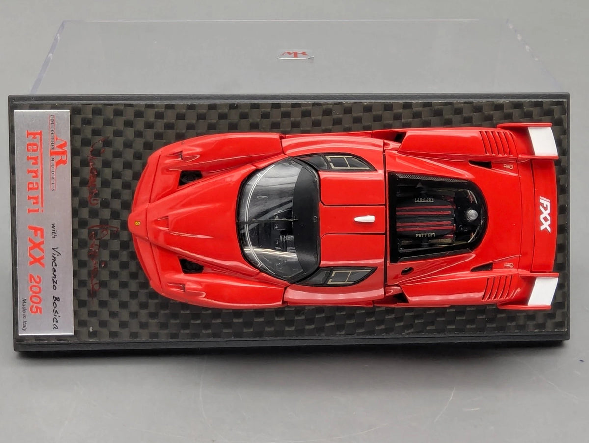 Modellautos 1:43 MR Models & V Bosica Ferrari FXX 2005 Open Door Funktion OVP