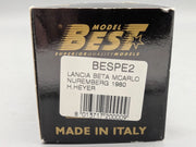 Modellautos 1:43 Best Model Lancia Beta MC WINNER DRM 1980 #51 H. Heyer  OVP