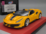 Modellautos 1:43 BBR Concept43 Ferrari 488 Pista Spider RHD Giallo Ltd 01/20 OVP