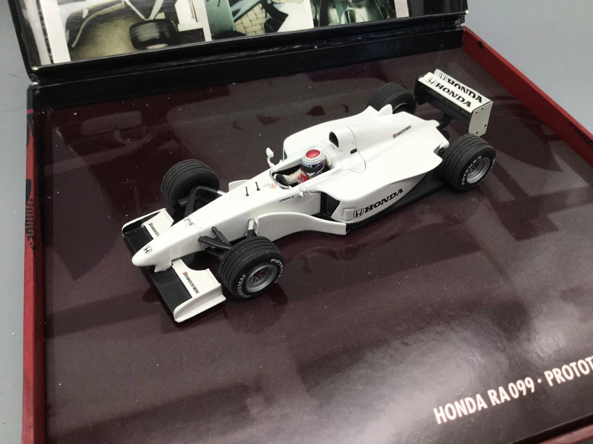 Modellautos 1:43 Minichamps Honda RA 099 Prototype J. Verstappen 1999 mit OVP