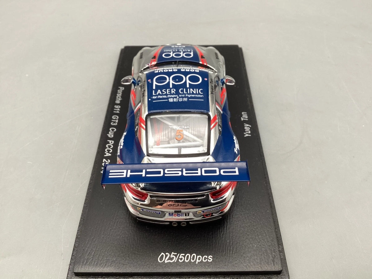Modellautos 1:43 Spark Porsche 911 GT3 Cup PCCA 2014 limitiert mit OVP