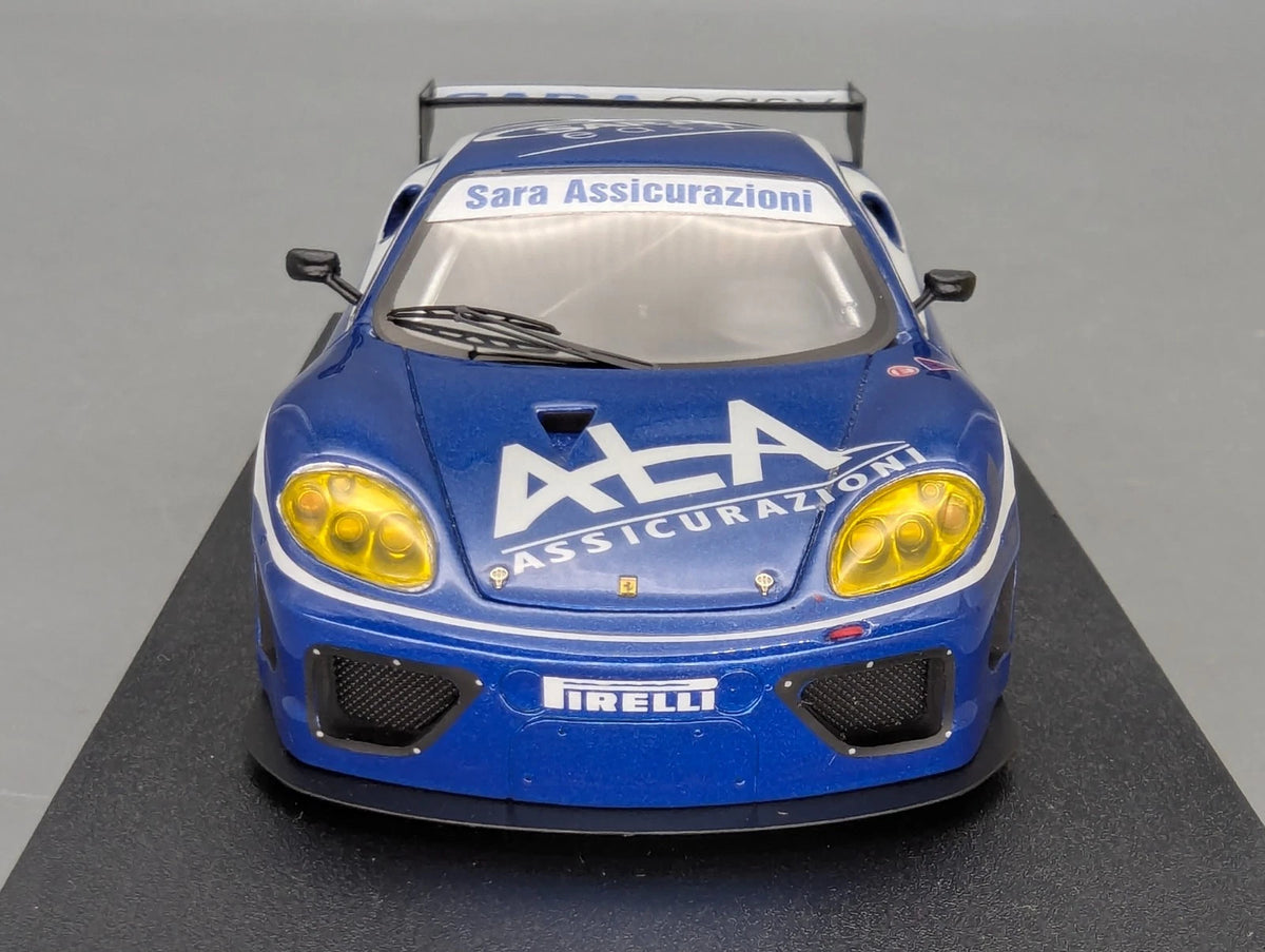 Modellautos 1:43 BBR Ferrari 360 Modena N/GT 2004 Ltd 20/50 #77 OVP