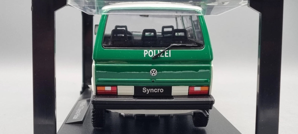 Modellautos 1:18 KK Scale VW Bus T3 Syncro Polizei OVP