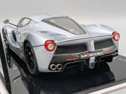 Modellautos 1:18 BBR Ferrari LaFerrari 2013 Silver Alloy Lt 03/10 OVP