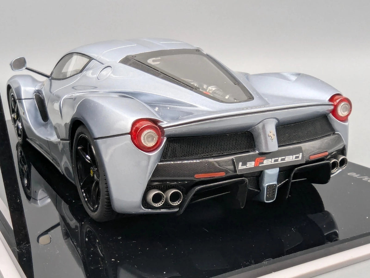Modellautos 1:18 BBR Ferrari LaFerrari 2013 Silver Alloy Lt 03/10 OVP