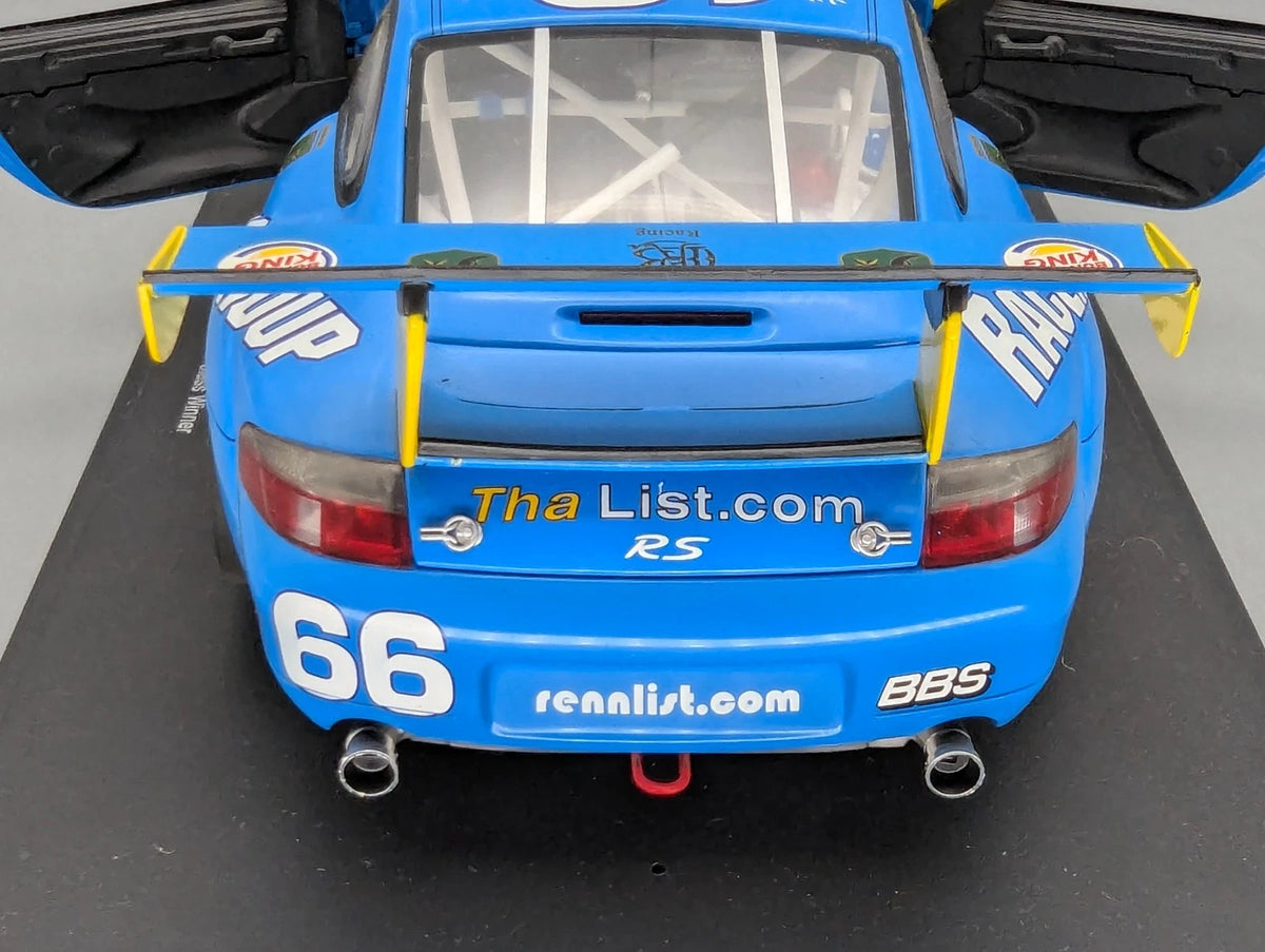 Modellautos 1:18 Autoart Porsche 911 GT3 R 24h Daytona 2002 WINNER  #66 mit OVP
