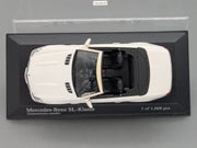 Modellautos 1:43 Minichamps Mercedes Benz SL Klasse 2008 R230 Diamantweiss OVP