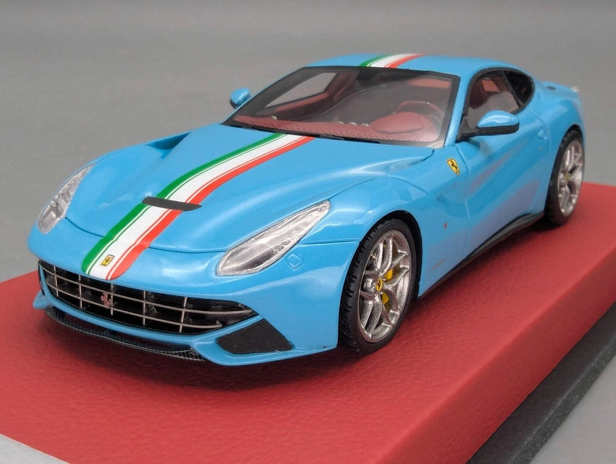 Modellautos 1:43 BBR Concept43 Ferrari F12 Berlinetta Baby Blu Ltd 07/25 mit OVP