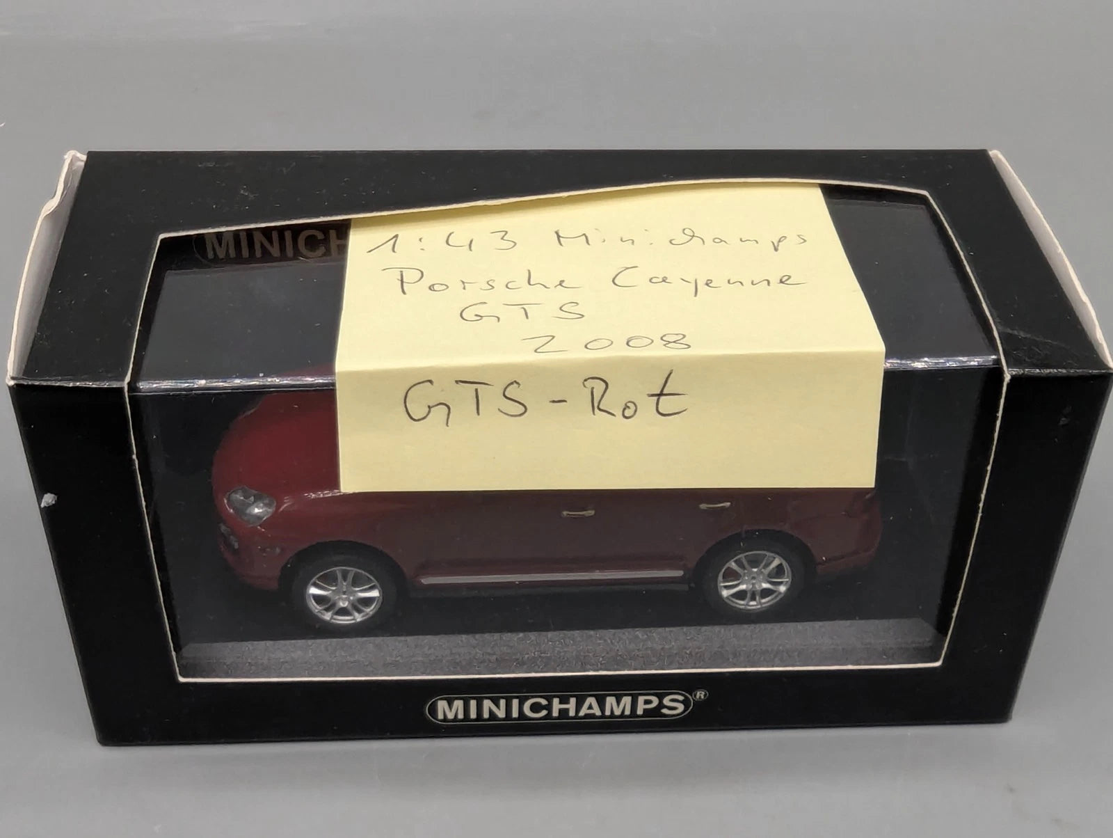 Modellautos 1:43 Minichamps Porsche Cayenne GTS 2008 GTS-Rot mit OVP
