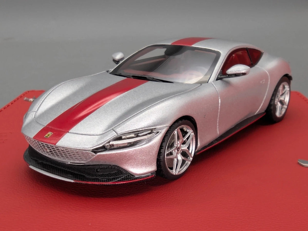 Modellautos 1:43 BBR Ferrari Roma Silver Sanus Matt Ltd. 42/60 mit OVP