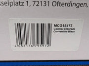 Modellautos 1:18 MCG Modelcar Group 18473 Cadillac Eldorado Convertible Blk OVP