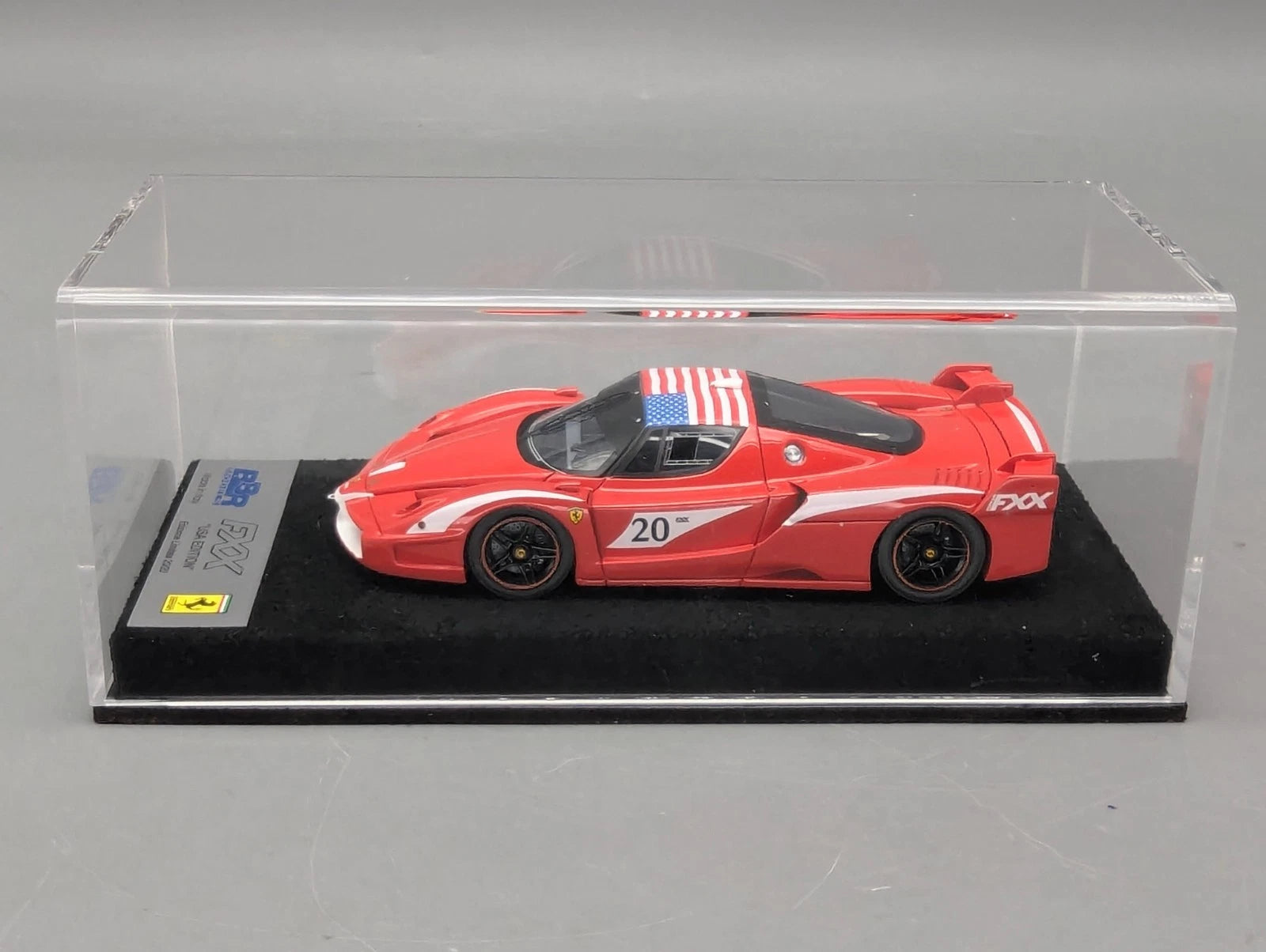 Modellautos 1:43 BBR CALSITO Ferrari FXX Evoluzione #20 Rot 20/20 OVP