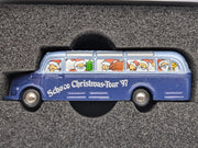 Modellautos 1:90 Schuco Piccolo Christmas Tour Weihnachten 1997 MB Bus in OVP