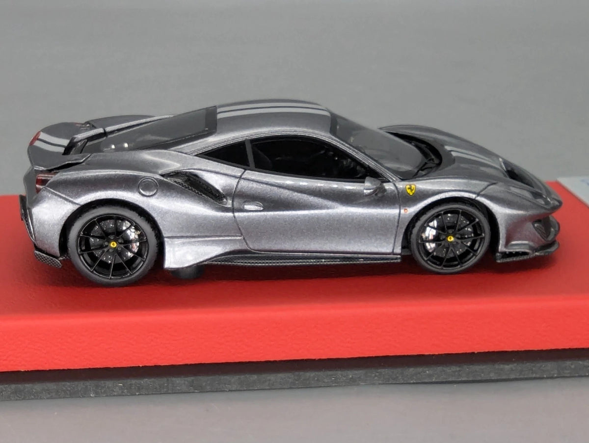 Modellautos 1:43 BBR Concept43 Ferrari 488 Pista RHD 2019 Grigio Ltd 01/20 OVP