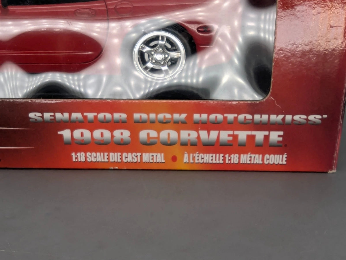 Modellautos 1:18 Ertl Chevrolet Corvette 1998 Rot American Muscle XXX mit OVP