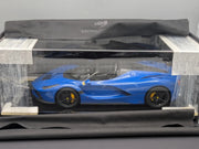 Modellautos 1:12 BBR Ferrari LaFerrari Aperta Azzurro Dino Ltd 05/05 Vitrine OVP