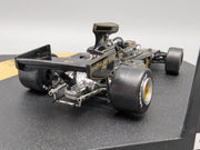 Modellautos 1:43 Quartzo Lotus 72E German GP 1974 #2 Jacky Ickx mit Vitrine