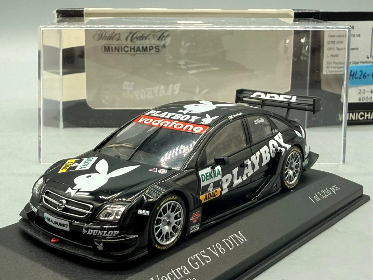 Modellautos 1:43 Minichamps Opel Vectra GTS V8 DTM 2004 OPC Team Phoenix mit OVP
